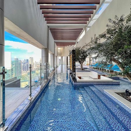 Apartament Highest Infinity Pool In Downtown Dubaj Zewnętrze zdjęcie
