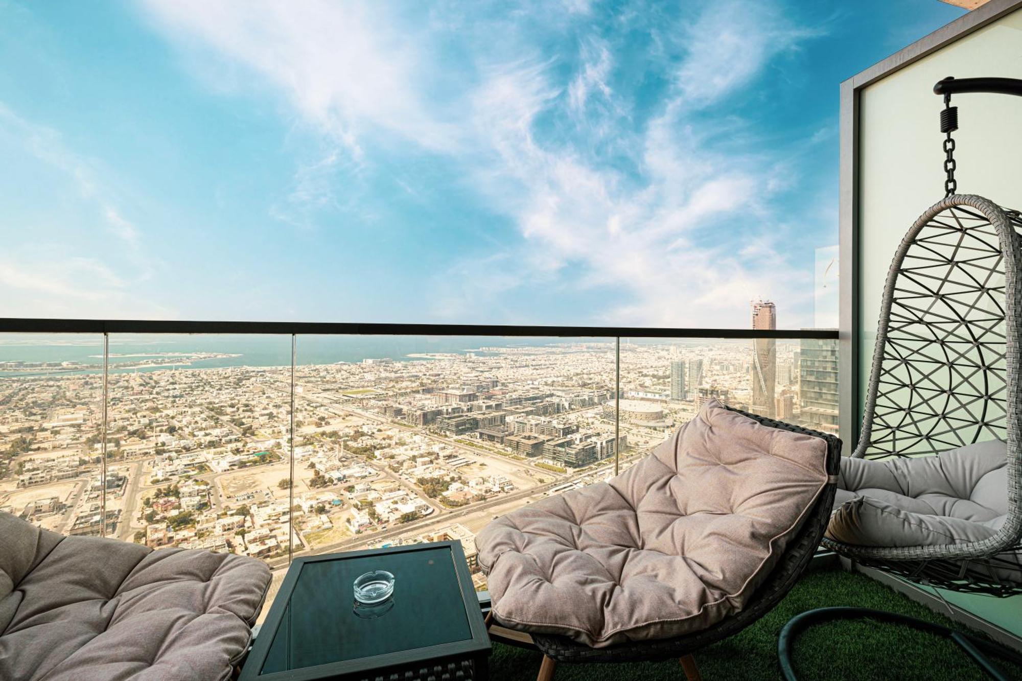 Apartament Highest Infinity Pool In Downtown Dubaj Zewnętrze zdjęcie