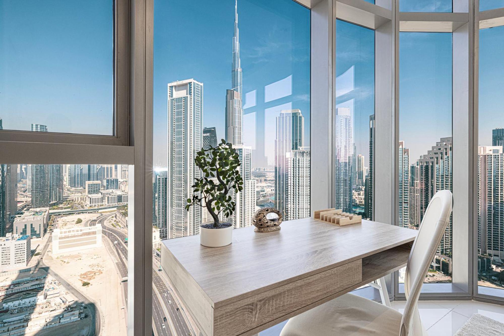 Apartament Highest Infinity Pool In Downtown Dubaj Zewnętrze zdjęcie