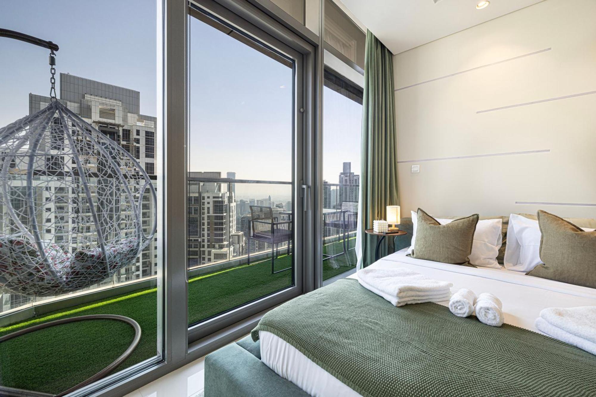 Apartament Highest Infinity Pool In Downtown Dubaj Zewnętrze zdjęcie