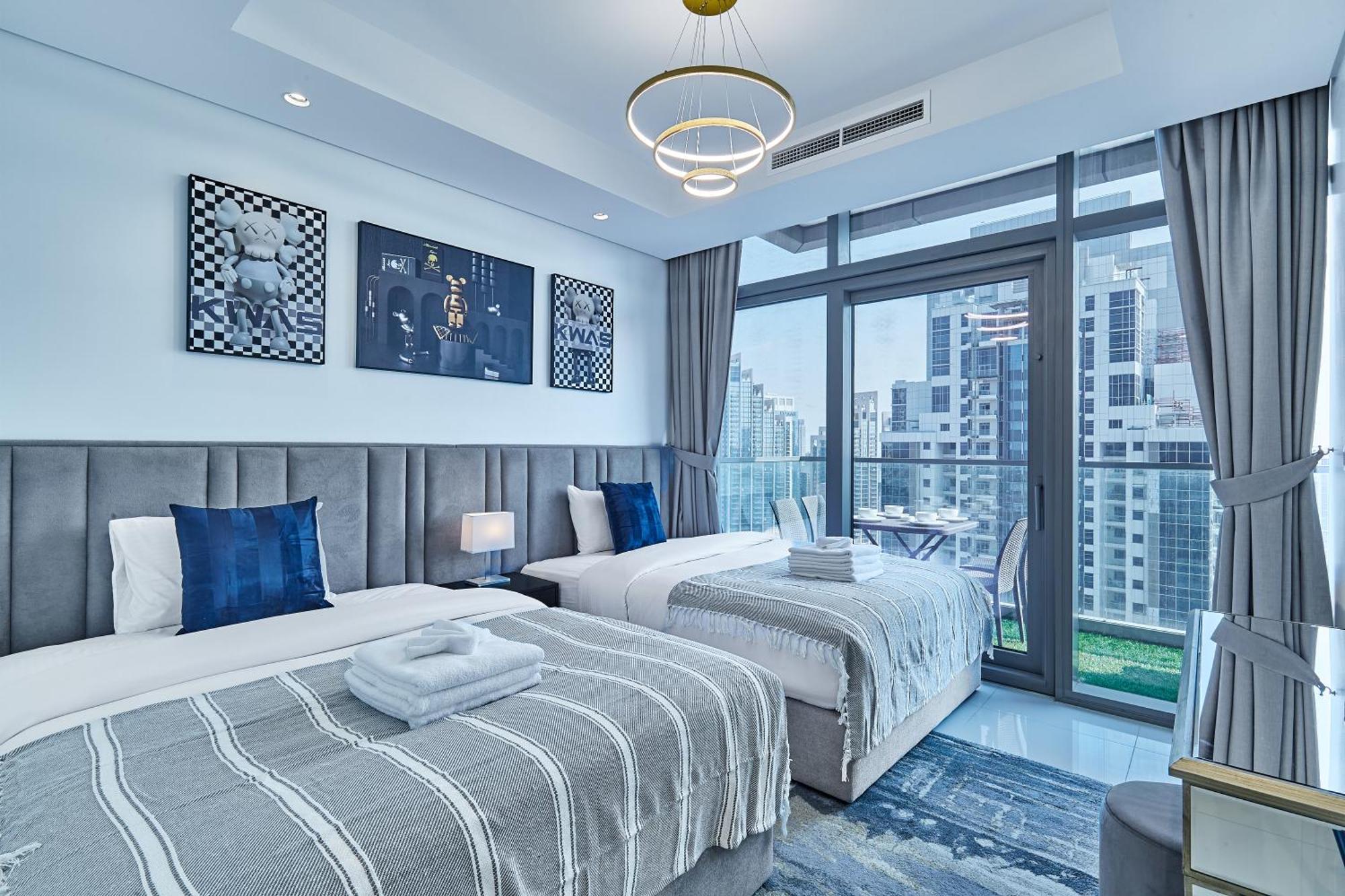 Apartament Highest Infinity Pool In Downtown Dubaj Zewnętrze zdjęcie