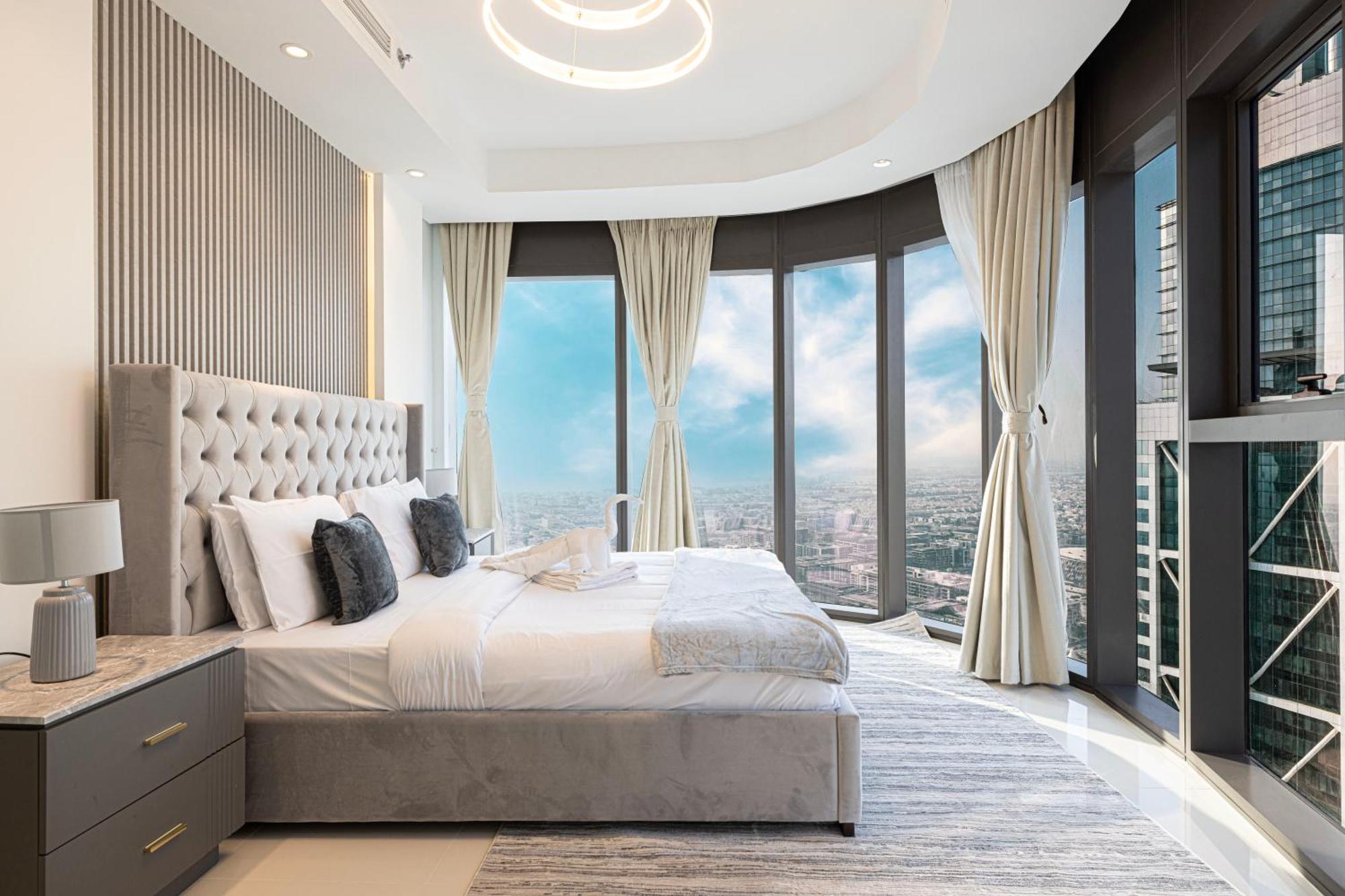 Apartament Highest Infinity Pool In Downtown Dubaj Zewnętrze zdjęcie
