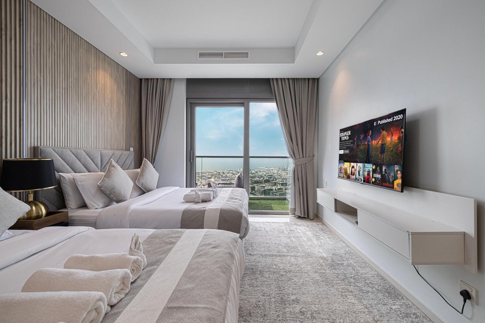 Apartament Highest Infinity Pool In Downtown Dubaj Zewnętrze zdjęcie