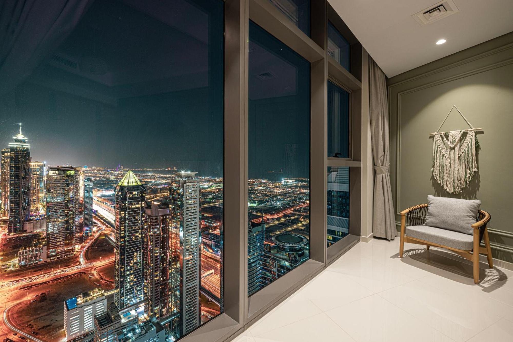 Apartament Highest Infinity Pool In Downtown Dubaj Zewnętrze zdjęcie