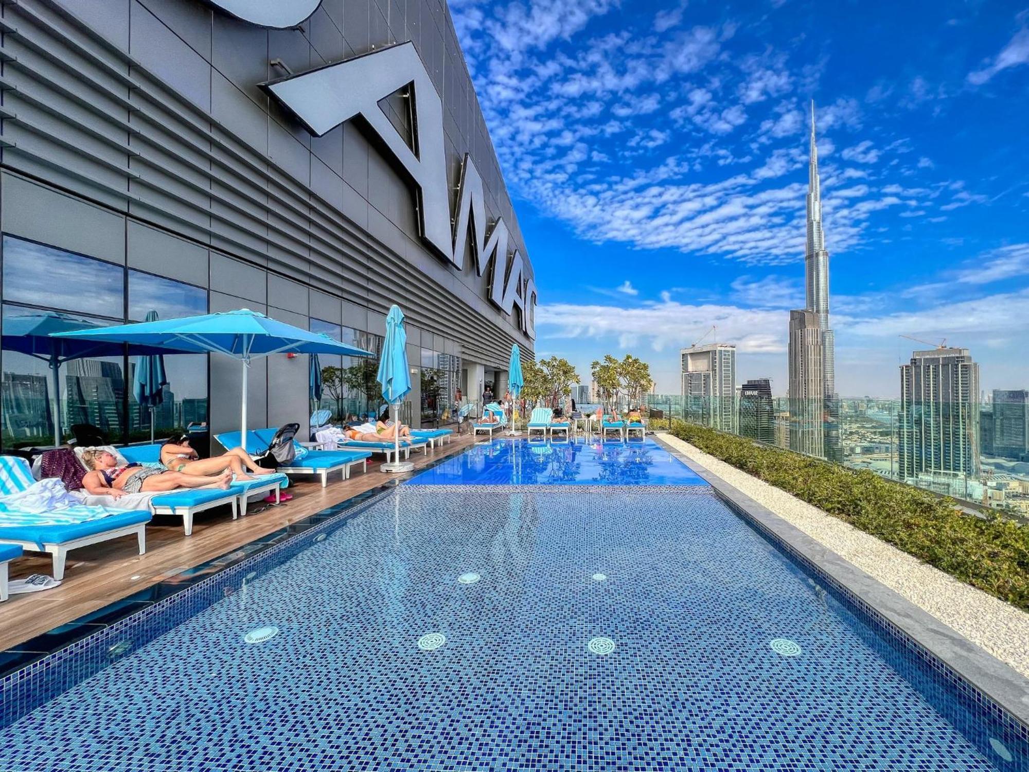 Apartament Highest Infinity Pool In Downtown Dubaj Zewnętrze zdjęcie