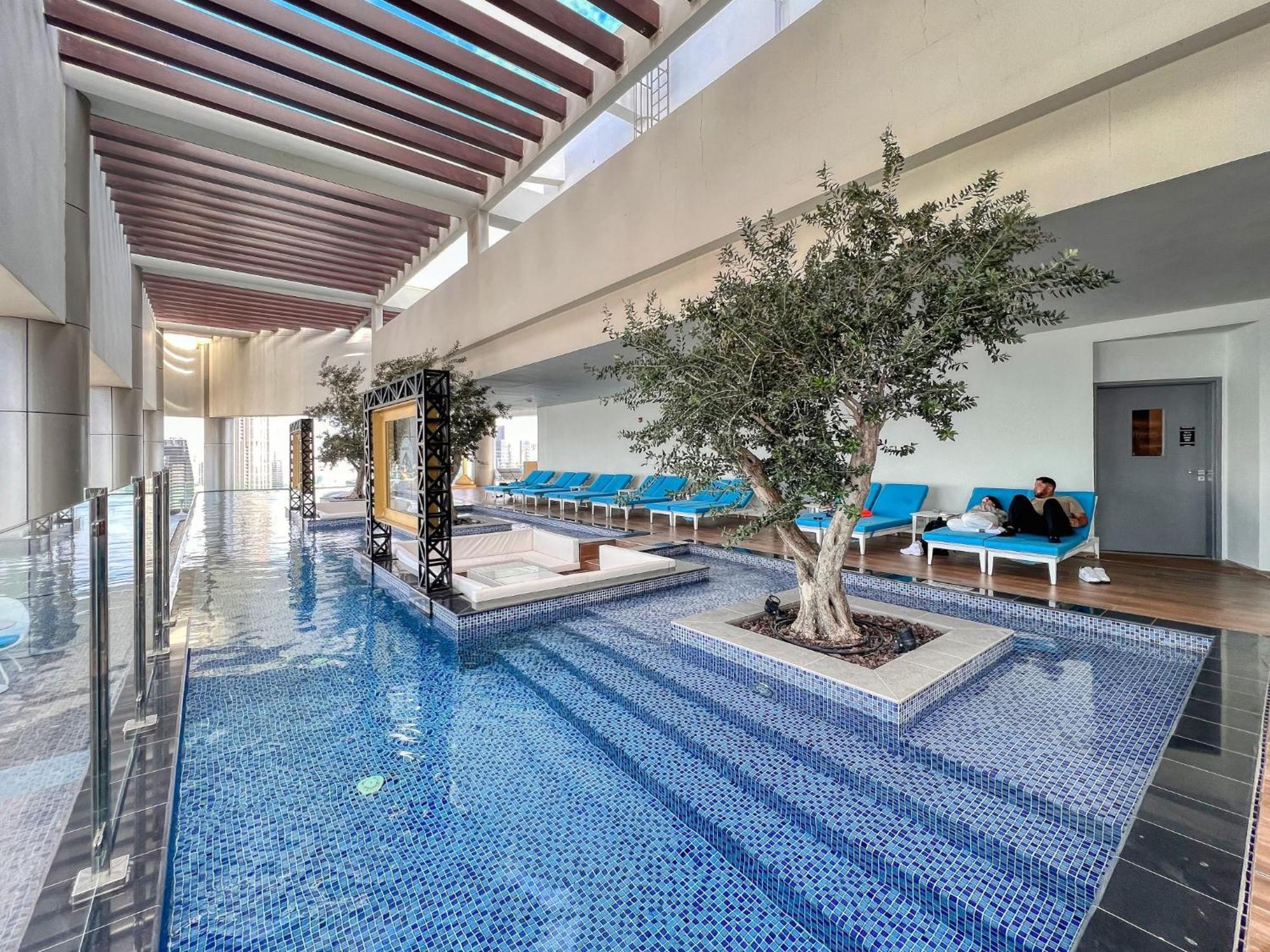 Apartament Highest Infinity Pool In Downtown Dubaj Zewnętrze zdjęcie